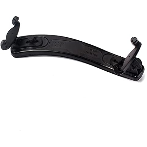 Violin Shoulder Rest, Plastic EVA Adjustable Design Violin Shoulder Rest Pad Support for 3/4 & 4/4 Violin Compatible with 3/4 and 4/4 size violins Cover