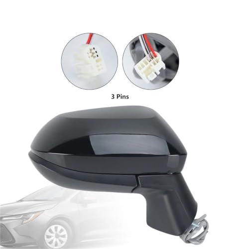 Rétroviseur extérieur complet Corolla version US 3 pins gauche droite - 4