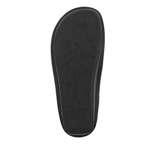 Alegria Womens Brenna Raven Velvet Leather Shoes 11.5-12 M Us #TOP4