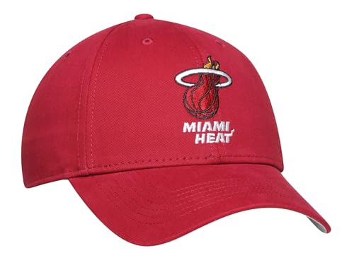 Gorra roja clásica con logo bordado Miami Basketball MVP miniatura 3