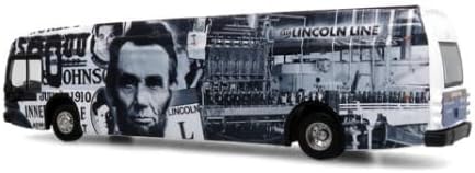 Proterra ZX5 Battery-Electric Transit Bus #9 "Downtown Reno Lincoln Line (Nevada) The Bus & Motorcoach Collection 1/87 (HO) Diecast Model by Iconic Replicas 87-0295