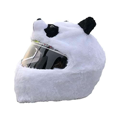 Shoud Plush Animal Motorcycle Helmet Covers Full Face Helmets Christmas Hat Gift For Motorbike & Rides Gift Fun Motorcycle Helmet Y5D3 #TOP7