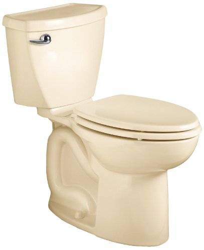 American Standard Cadet 3 Elongated Flowise Two-Piece High Efficiency Toilet with 12-Inch Rough-In, Bone Bone
