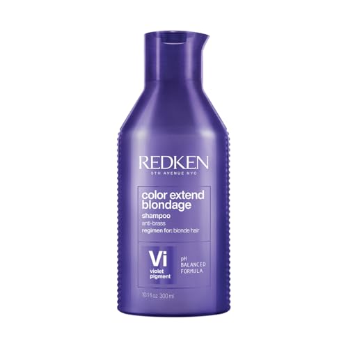 Opiniones y reviews de Colorante Morado los más solicitados. 49 REDKEN - Shampoo Color Extend Blondage|Shampoo morado para cabello rubio | Neutraliza los tonos amarillos y naranjas, para un rubio más frío y vibrante | Pigmentos violetas y...