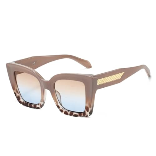 Lunettes de soleil de luxe contre l'éblouissement style vintage carré