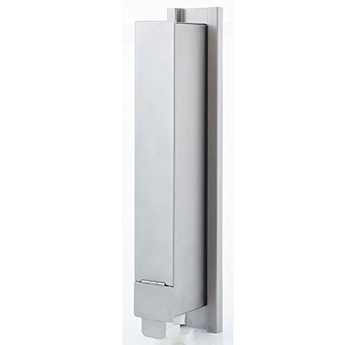 Distributeur de brosse inox brossé 140x530 mm élégance durable