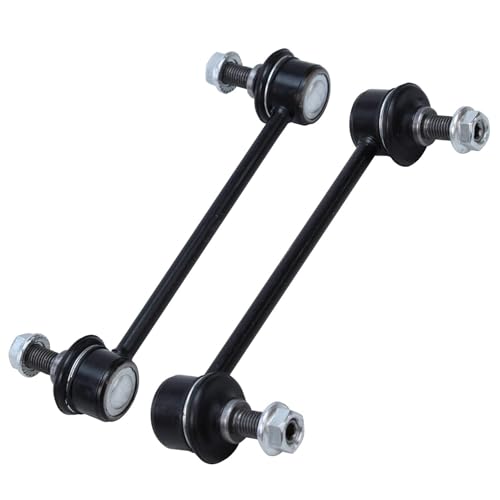 Image of Detroit Axle - 8pc End Suspension Kit for 2001-2003 Mazda Protege Protege5, Front 2 Lower Control Arms w /Ball Joints 2 Outer Tie Rod Ends 4 Front and Rear Stabilizer Sway Bars 2002 Replacement