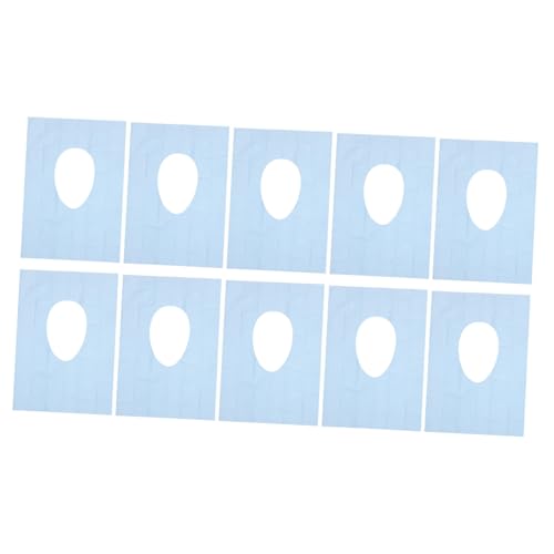 BCOATH 10個 使い捨て便座 トイレットペーパー テイツシユペーパー トラベルサイズの女性用トイレタリー バスアメニティ 紙 使い捨てシートカバー 浴室付属品 peフィルム Blue