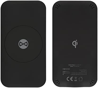 Forever ładowarka bezprzewodowa indukcyjna WDC-115 moc 15W czarna szybkie ładowanie Technologia Qi Polski producent Wireless charger iPhone, Samsung, Huawei, Xiaomi, Motorola, LG,
