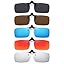 5pack-gray+blue+red+silver+brown