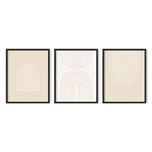 HAUS AND HUES Mid Century Modern Wall Decor - Minimalistic,