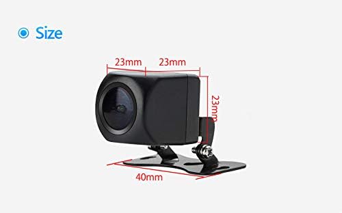 XTRONS Camera Dimensions Diagram