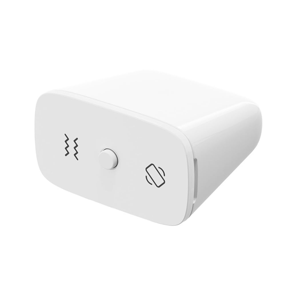 Jnchdghwa White Vibration Tilt Fall Sensor Security Tuya Zigbee Smart Motion Detection Ip67 Waterproof Burglar Alarm Real-Time App Enabled