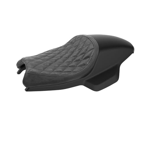 Cojín de asiento para motocicleta retro doble y plano estilo deportivo para Bob 500 y Napoleón