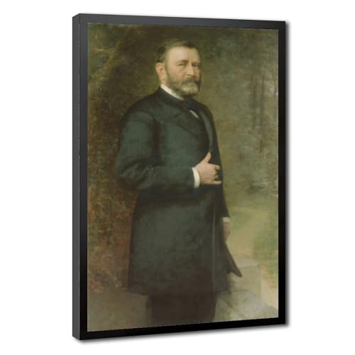 Portrait de Ulysses S Grant Thomas Le Clear Affiches Impressions Toile Peintures Déco Murale