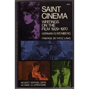 Paperback Saint cinema; writings on the film, 1929-1970, Book
