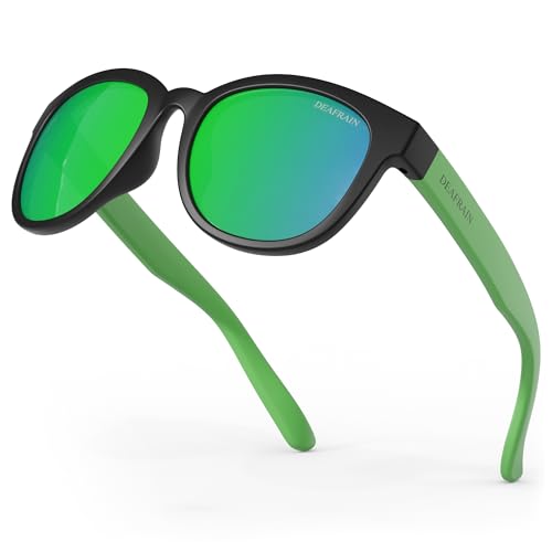 Lunettes de soleil polarisées monture flexible pour le baseball des enfants