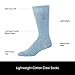 Calvin Klein Men's Dress Socks - Lightweight Cotton Blend Solid Crew Socks (8 Pack), Size 7-12, All Black