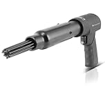 STAHLWERK professioneller Nadelentroster Druckluftnadelentroster Entroster Nadelentroster mit 19 Nadeln Nadellänge 180 mm 6,2 bar - 7 Jahre Garantie