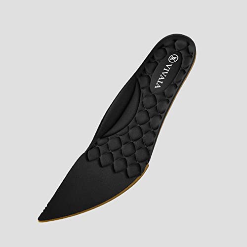 Vivaia Aria Wedge 2.0 Women's Pointed Toe Wedge Pumps Shoes Comfortable Wedge Heels For Women Pumps With Arch Support Black #TOP4