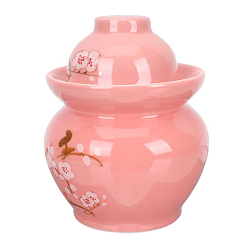 Vasi per la fermentazione, Barattolo di fermentazione in ceramica for vasetto di fermentazione Barattolo di fermentazione tradizionale con coperchio a tenuta d'acqua Contenitori Kimchi for marinare i
