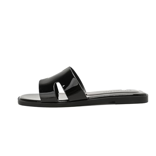 Image of Stratuxx Kaze Women's Open Toe Flat Dress Slide Sandals