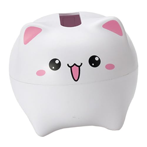 PRETYZOOM Cute Cat Shape Facial Tissue Dispenser Creative Tissue Box Holder for Table Decor Refillable Tissue Box for Home and Office Stylish Towel Holder