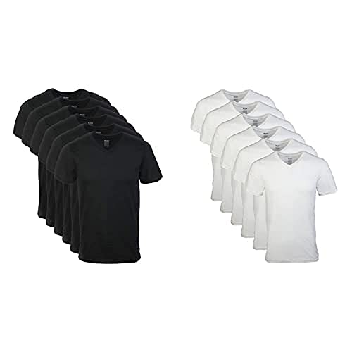 Gildan Men's V-Neck T-Shirts, 6-Pack Only $12.29 From Amazon (was $18