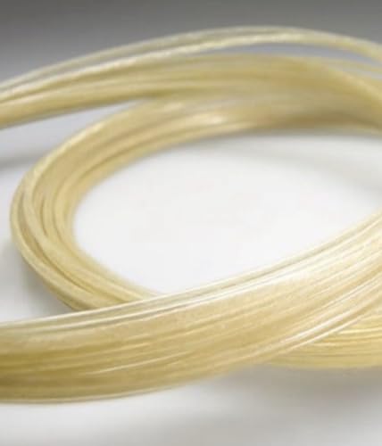 V5 PU Black Coated Natural Gut Tennis String (Black, 15G)