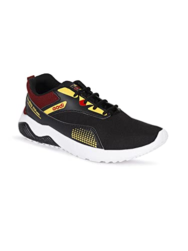 Image of AADI Men's Mesh Leather Outdoor Casual Shoes