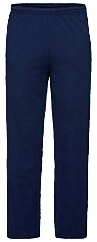 Fruit of The Loom - SS060M, Pantaloni Sportivi Uomo, Blu (Deep...