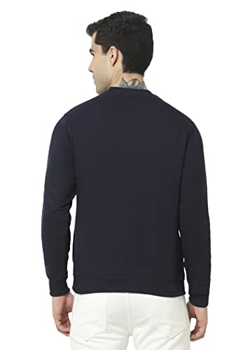 Image of HiFlyers Men's Cotton Blend Casual Crew Neck Sweatshirt