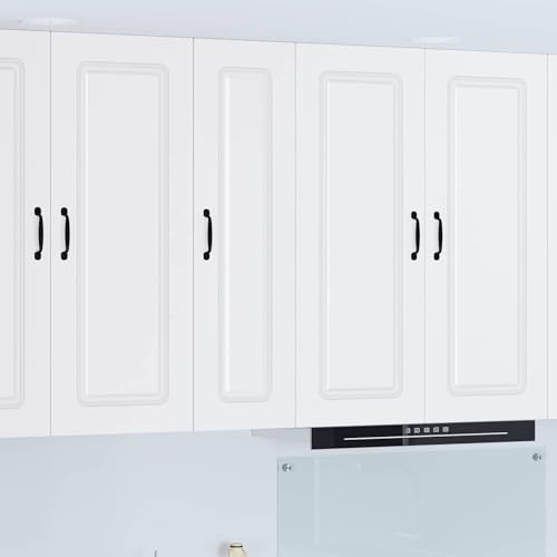 Zeehear Kalmar - Armario de cocina blanco, 30 x 31 x 100 cm, material de madera, moderno espacio de almacenamiento para cocina, despensa, buffet, diseño versátil, fácil de limpiar