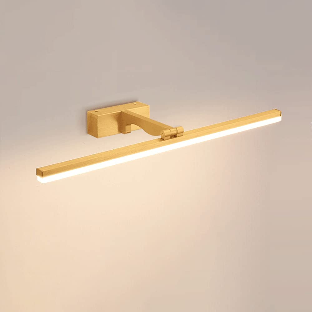 FZQSXAZU Adjustable LED Bathroom Wall Lamp 180° Rotatable Mirror Light Modern Vani Lighting Makeup Cabinet Indoor Toilette Illuminat