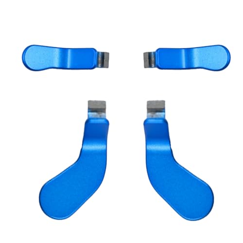 Image of 4 Pcs Elite Control Paddles for Xbox One Elite Controller, Replacement Parts Accessories Kits Metal Paddles for Xbox One Elite Series 2 /Elite 2 Core Controller (Blue)