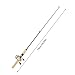 Ice Fishing Rod Reel Combo Kit Jigs Bobber Gear Set for Freshwater Saltwater Fishing