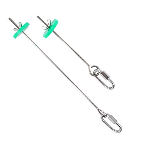 YIHEXUANkeji Roestvrij staal Vogels Voedsel Feeder Vork Opschorting Ontwerp Gemakkelijk te bevestigen met Voedsel voor… - Afbeelding 6