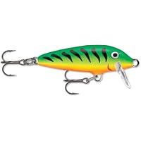 2 Leurres Rapala F-9 Originaux Flottants – Balsa 3 1/2 – Argenté – Occasion (1 Boîte)