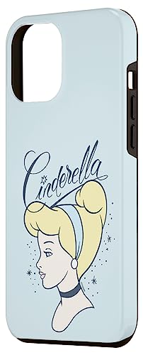 Protection iPhone 12 Pro Max Cendrillon antichoc avec portrait princesse Disney - 2