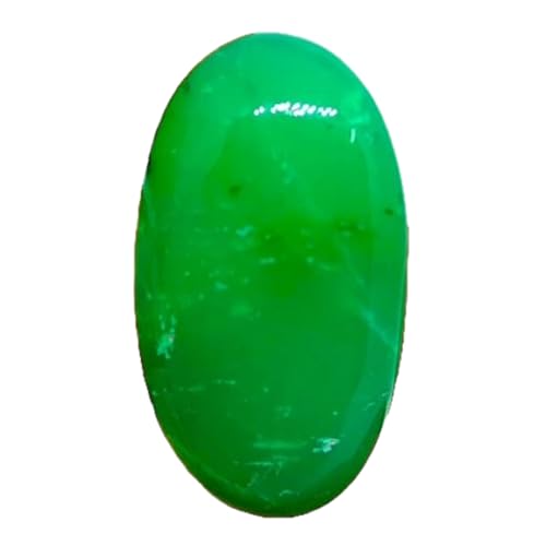 Chrysoprase naturelle pour fabriquer vos bijoux un cabochon idéal en bricolage