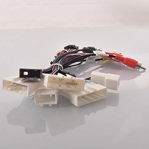 Adaptateur de câble de Faisceau de câblage stéréo for autoradio A ndroid 16pin, for Nissan Juke Altima Sunny Teana Qashqai Xtrail Tiida Bluebird