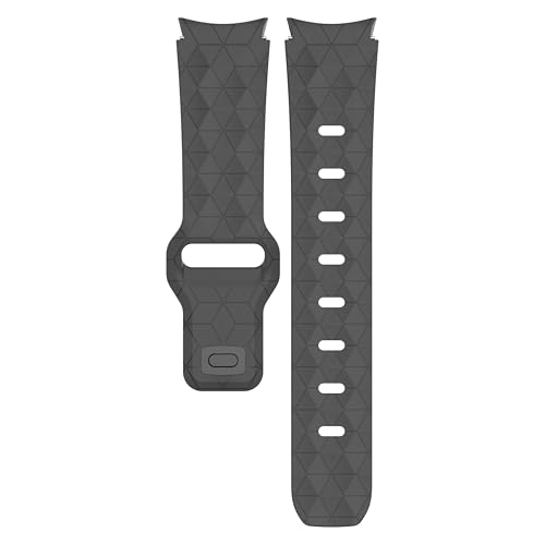 Image of WRIGSS Silicone Strap Compatible with Samsung Galaxy Watch 7 6 5 4 FE - No Gap Football Texture Band, Soft & Durable Replacement Wristband for 40mm 44mm Standard & Classic Models - Men & Women