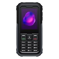 TCL 3189 – Robustes 4G-Telefon, wasserdicht und stoßfest IP68, 17 Tage Akkulaufzeit, SOS-Taste, HD-Anrufe, LED-Taschenlampe, Dual-SIM, Himalaya-Grau