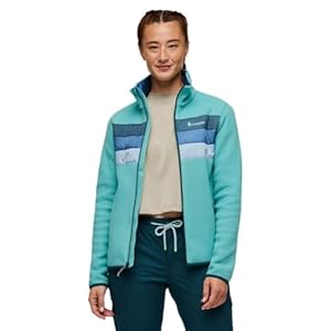 Cotopaxi Teca – Chaqueta de forro polar con cremallera completa para mujer, R y B