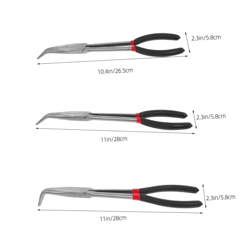 Pince de bijouterie à bec long pour saisir les petits objets - 3