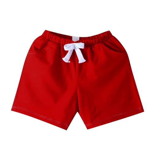 Toddler Baby Boy Elastic Waist Pull On Cotton Shorts for Littler Kids Girls Athletic Short Pants Baby Boy Clothing Set2