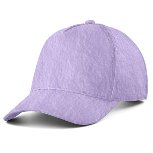 Gorro para niños y mujer morado que elimina el sudor en actividades de exterior