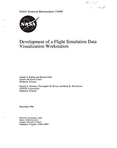 Development of a Flight Simulation Data Visualization Workstation