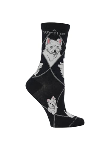 Image of WHD Westie Crew Socks for Women & Men | Gift for Dog Lovers, Cute Pet Socks