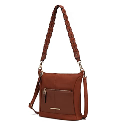 MKF Crossbody Bags for Women Purses and Handbags– PU Leather – Medium Over the Shoulder Side Messenger Bag2